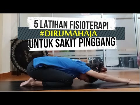 Video Cara Mengatasi Sakit Pinggang Latihan Fisioterapi Low Back Pain