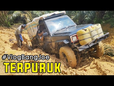 MOBIL TAFT GT 4x4 OFF ROAD TERPURUK DIJALAN OFFROAD PENUH LUMPUR DI