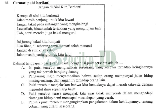 latihan soal indonesia