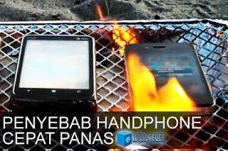 penyebab hp android cepat panas