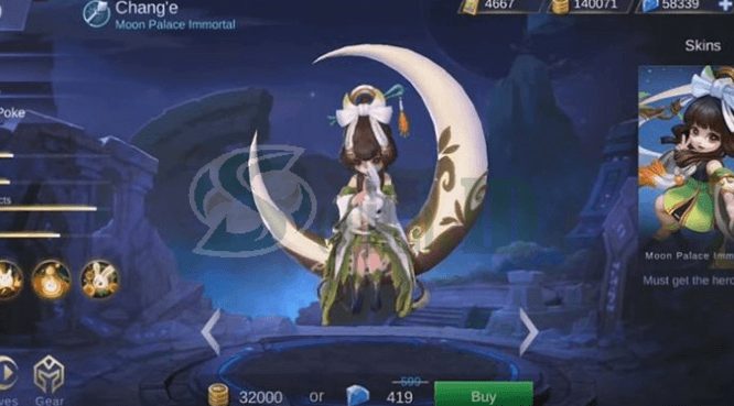 Hero Chang'e Mobile Legends