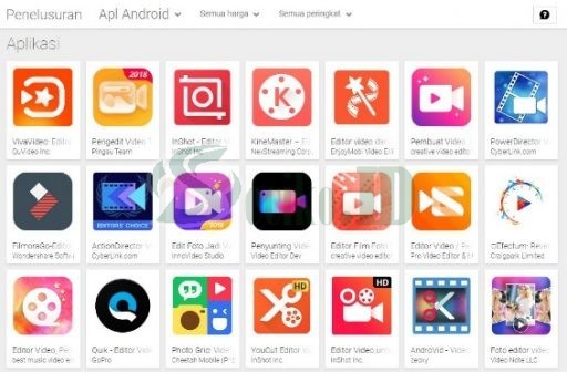 kumpilan aplikasi edit video android gratis