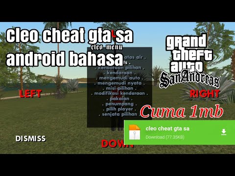 Video Cara pasang cleo gta sa android bahasa indonesia TERBARU..! |GTA SA ANDROID 2021