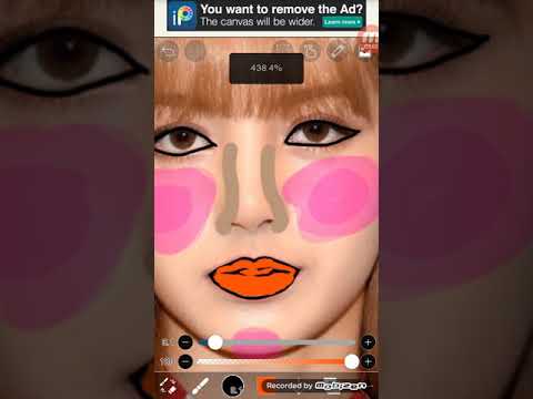 Video Tutorial cara makeup di aplikasi ibis paint 👄💅 2021