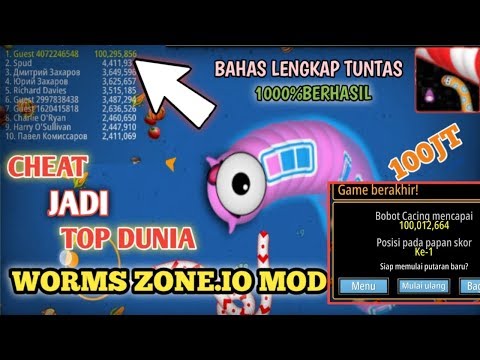 Video Cara cheat WORMS ZONE .io No ROOT android 2020| #PART2 2021