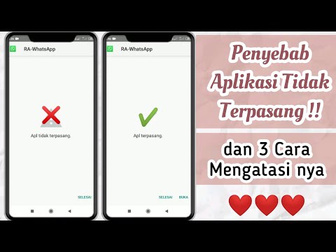 Video Cara Mengatasi Aplikasi Tidak Terpasang di Semua Android 2021