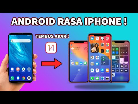 Video Cara Mengubah Tampilan Android Menjadi iPhone ios 14 2021