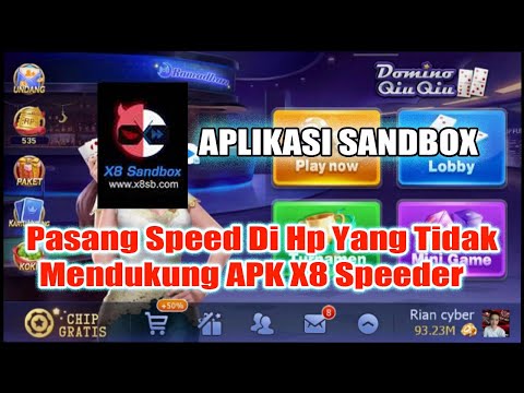 Video Cara pasang Speed Domino QQ Buat Hp Yang Tidak Mendukung X8 Speeder 2021