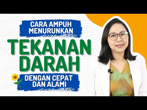 Video Cara Ampuh Menurunkan Tekanan Darah Tinggi dengan Cepat dan Alami | Kamusehat 2021