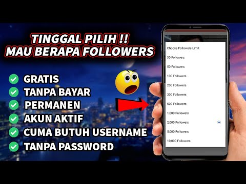 Video Gratis Sepuasnya! Cara Menambah Followers Instagram Gratis Permanen Terbaru 2021 2021