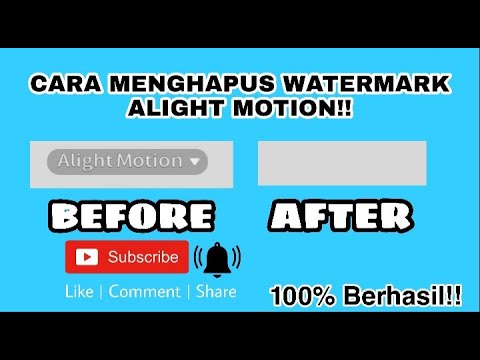 CARA MENGHAPUS WATERMARK ALIGHT MOTION (AM) | 100% BERHASIL!! | TUTORIAL || QUINSHA SEPTIARANI 2021