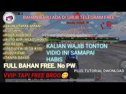 CHEAT PUBG MOBILE MOD ESP AIMBOT FULL FITUR VVIP FREE | CARA DWONLOAD BAHAN LEWATIN PAID4LINK | ANG 2021