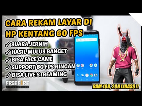 CARA MEREKAM LAYAR NO LAG DI HP KENTANG APLIKASI RECORD TERBAIK DI ANDROID BISA LIVE