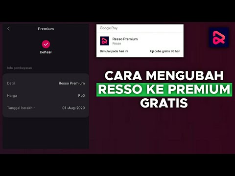 CARA MENGUBAH RESSO KE PREMIUM GRATIS | TUTORIAL APLIKASI RESSO 2021