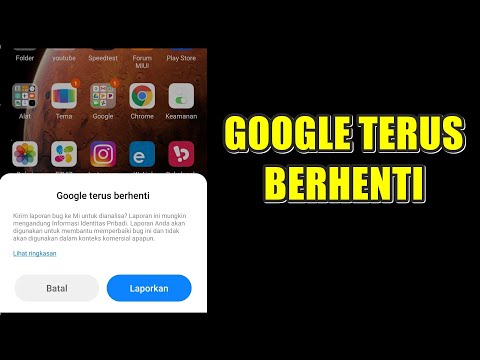 Coba Cara Ini menghilangkan Google Terus Berhenti Pada Hp android 2021