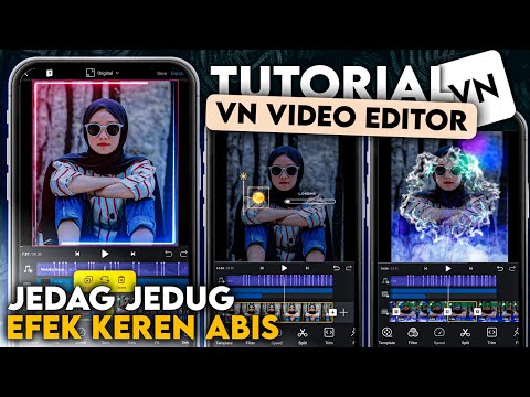 Tutorial Edit Video VN – JEDAG JEDUG Efek Bingkai Asap Keren | VN Sesuai Beat Musik