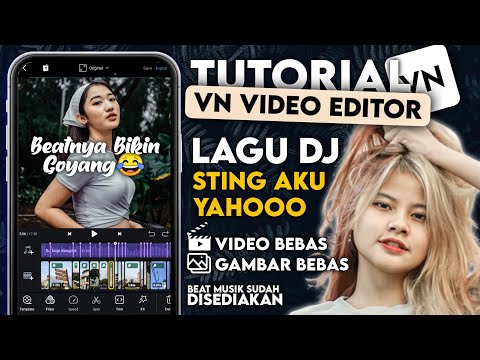 Tutorial Edit Video VN – Lagu DJ STING AKU YAHUUU | Transisi VN | Tutorial VN Sesuai Beat Musik