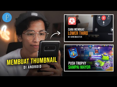 Cara Membuat Thumbnail Youtube (Gradasi Hitam) di Android | PIXELLAB TUTORIAL #8 Terbaru