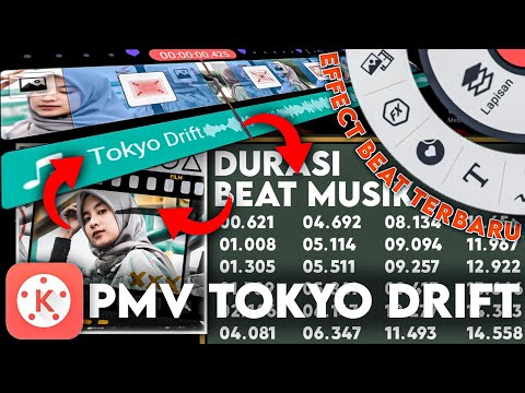 Cara Bikin PMV Keren Lagu TOKYO DRIFT Smooth Transisi Sesuai Beat Musik di KineMaster Terbaru