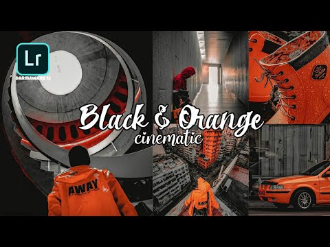 Tutorial edit foto black & orange diaplikasi Lightroom (free preset) Lightroom mobile android cc