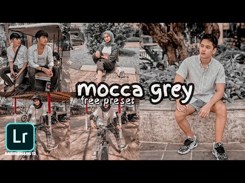 Cara mengedit foto di aplikasi lightroom filter Mocca grey |free preset| lightroom tutorial android