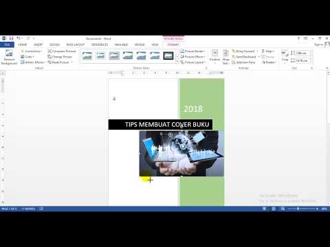 Cara Membuat Cover Buku Menggunakan Ms  Word Terbaru
