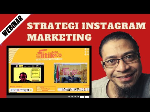 Webinar Instagram Marketing Cara Organik Ft. UKM Senjapreneur Titik Nol 4.0