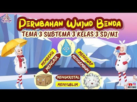 Pembahasan PERUBAHAN WUJUD BENDA KELAS 3 SD | TEMA 3 SUBTEMA 3