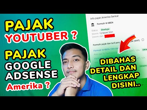 pajak youtuber pajak google adsense youtube 2021 pejelasan detail dan lengkap ~ Dunia Bang Joe