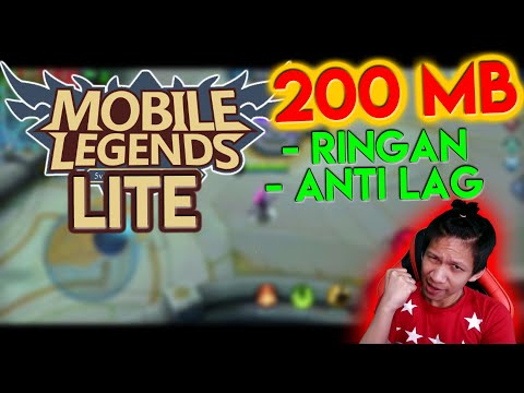 200 MB SAJA ! Mobile Legends LITE (ML LITE) ! Anti Lag, Ringan, Lancar Jaya !