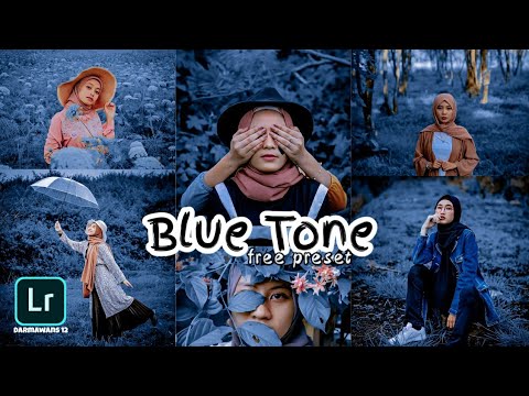 Cara edit foto diaplikasi Lightroom preset Blue Tone (keren) |  Lightroom tutorial android