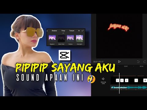 Cara Edit Foto Jadi Video Transisi Sound Pipipip Sayang Aku Di Capcut