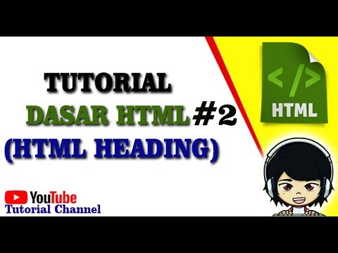 Tutorial Dasar Html #2 – HTML Heading Terbaru