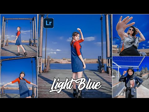 Tutorial lightroom edit foto ala selebgram filter Light blue – Lightroom mobile