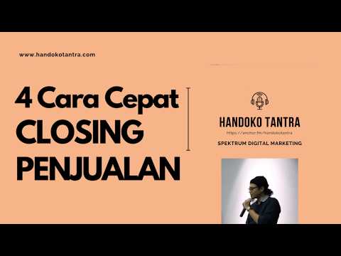 4 Cara CLOSING PENJUALAN Dengan Cepat – SIAP DIPRAKTEKKAN Untuk Shopee, Instagram, Atau FB