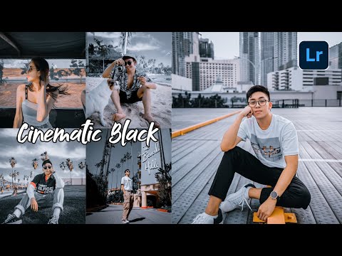 Tutorial edit foto ala selebgram filter Cinematic Black menggunakan lightroom