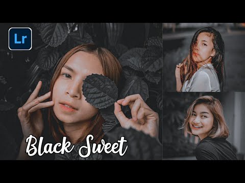 Tutorial edit foto ala selebgram Filter Black sweet | Lightroom Tutorial