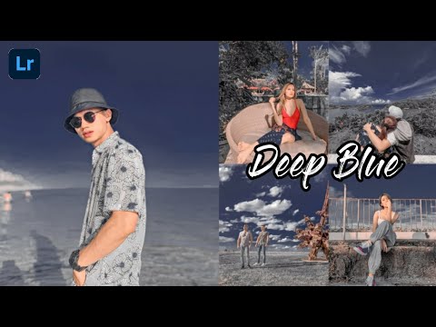 Tutorial edit foto ala selebgram filter Deep Blue | Lightroom Tutorial