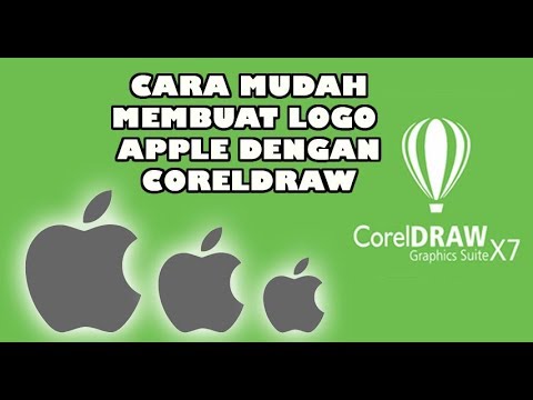 Cara Mudah Membuat Logo Apple Menggunakan Corel Draw X7 Terbaru