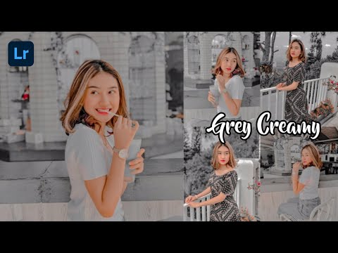 Tutorial edit foto lightroom android | Grey Creamy | Lightroom tutorial