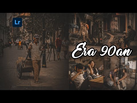 cara edit foto ala jaman 90an Di aplikasi lightroom | Stale 90an | Lightroom tutorial