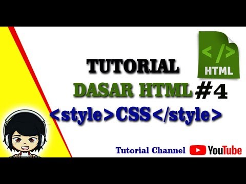 Tutorial Dasar Html #4 – Penggunaan CSS pada HTML  Terbaru