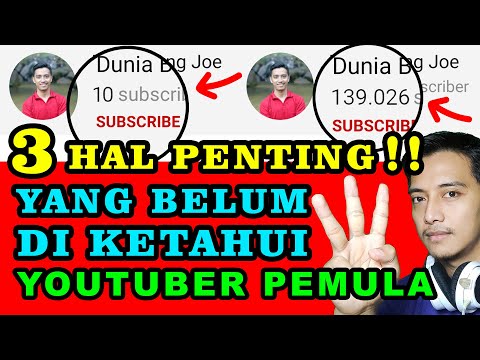 Cara Menambah Subscriber Youtube 2020 ~ Dunia Bang Joe