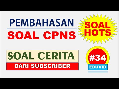 Pembahasan Soal Cerita HOTS CPNS 2021 dari Subcriber [#34]