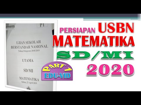 Persiapan USDA USBN Matematika SD/MI 2021 – Pembahasan Soal USBN SD