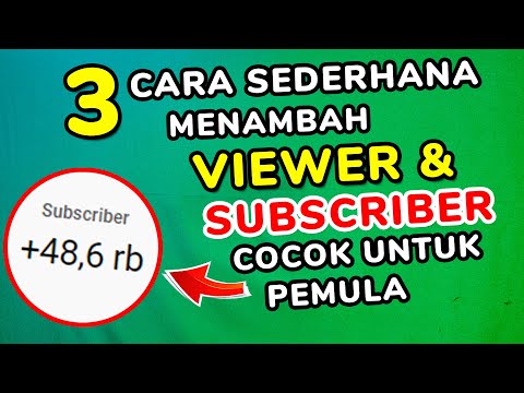 cara mendapatkan subscribe dengan cepat 2021 tanpa aplikasi ~ dunia bang joe