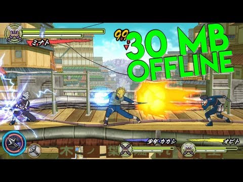 CUMA 30 MB ! GAME NARUTO OFFLINE DI ANDROID