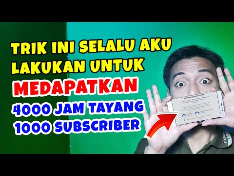 cara cepat mendapatkan 4000 jam tayang 2021 dengan cepat aman terbaru ~ Dunia Bang Joe