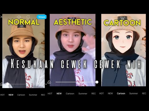 Cara Edit Video Jadi Aestethic & Cartoon Hanya Satu Klik Mudah