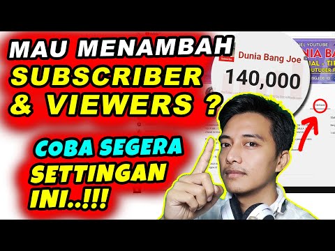 cara meningkatkan subscriber youtube dengan cepat tanpa aplikasi 2020 ~ Dunia Bang Joe